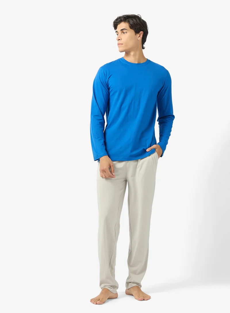 روبرت وود طقم بيجامة قميص وبنطلون