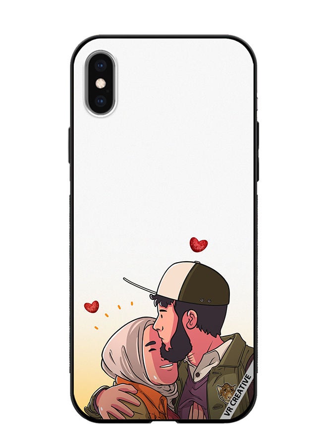 VR CREATIVE Protective Case Cover For Apple iPhone XS Max Love Design Multicolour - Image 1