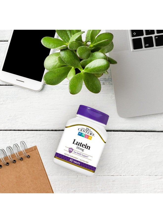 21st Century Lutein 10 mg Tablets, 60 Count - Image 4