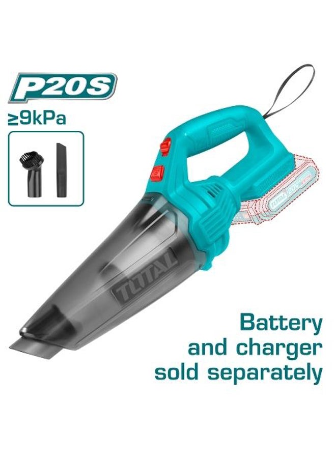 TOTAL VACUUM CLEANER 20V WITHOUT BATTERY & CHARGER TVLI201261 - Image 2