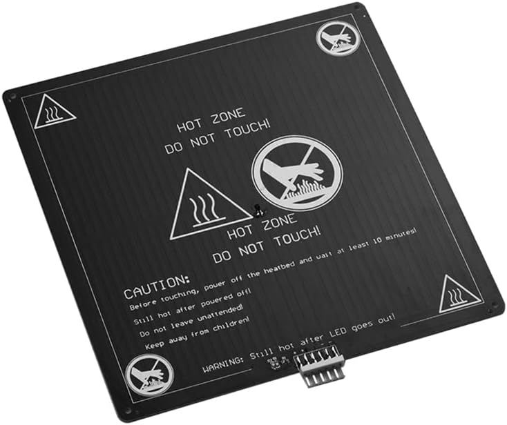 مريح في القبضة سرير تسخين ألومنيوم aqxreight، 12V 120W، مقاس 220x220x3 مم مع كابل سلكي، لأجزاء طابعة ثلاثية الأبعاد Anet A8 A6 تجهيز المخزون في المستودعات المركزية ترتيب على الأرفف مواد مطورة عامة - Image 5