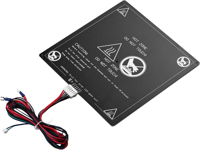 مريح في القبضة سرير تسخين ألومنيوم aqxreight، 12V 120W، مقاس 220x220x3 مم مع كابل سلكي، لأجزاء طابعة ثلاثية الأبعاد Anet A8 A6 تجهيز المخزون في المستودعات المركزية ترتيب على الأرفف مواد مطورة عامة - Image 1