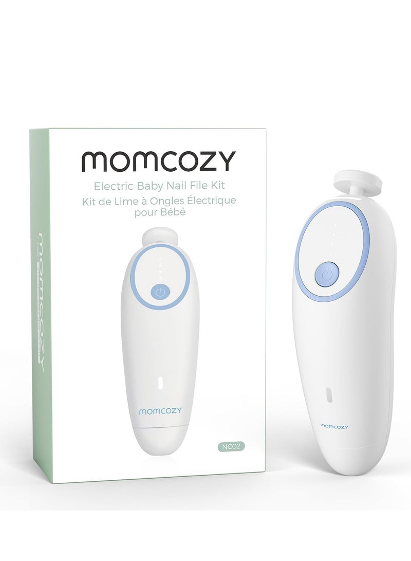 Momcozy Baby Nail File Electric, Gentle Baby Nail Trimmer Electric Rechargable, Baby Nail Clipper Electric - Image 1