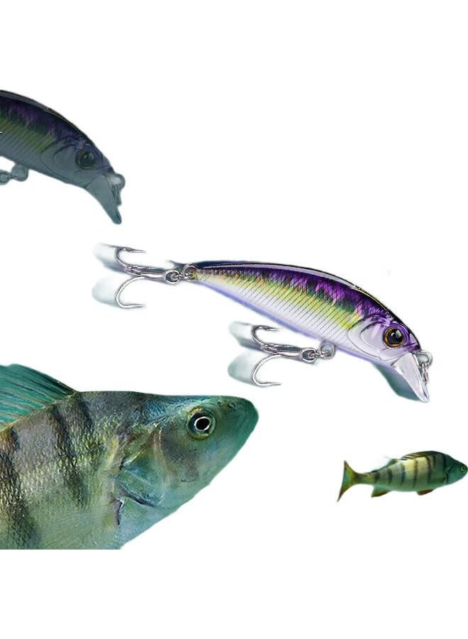 King Lure King Bait, Minnow Sinking Shaking Tail Sinking Artificial Bait For Freshwater Bass, Bionic Imitation Bait - Image 3