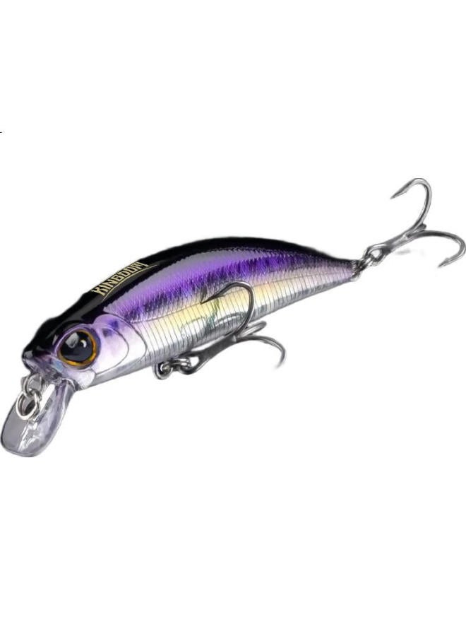 King Lure King Bait, Minnow Sinking Shaking Tail Sinking Artificial Bait For Freshwater Bass, Bionic Imitation Bait - Image 2