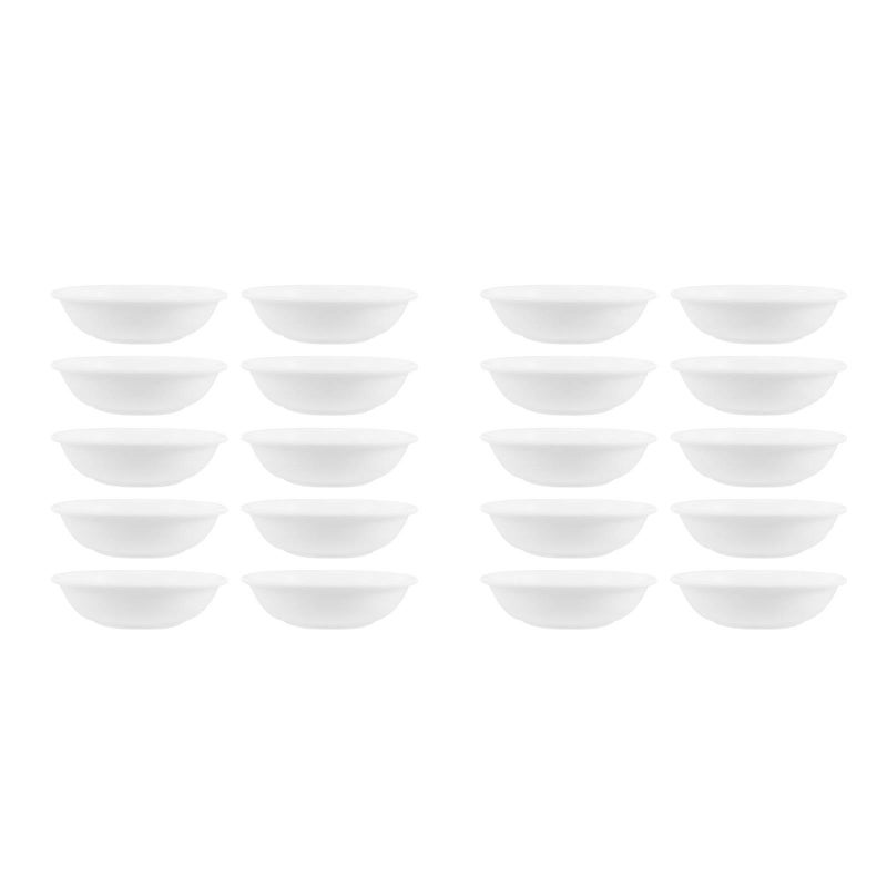 40 Pcs Mini Plastic Sauce Bowls For Dipping Soy Vinegar Party Appetizer Plates Bbq Home Kitchen - Image 2