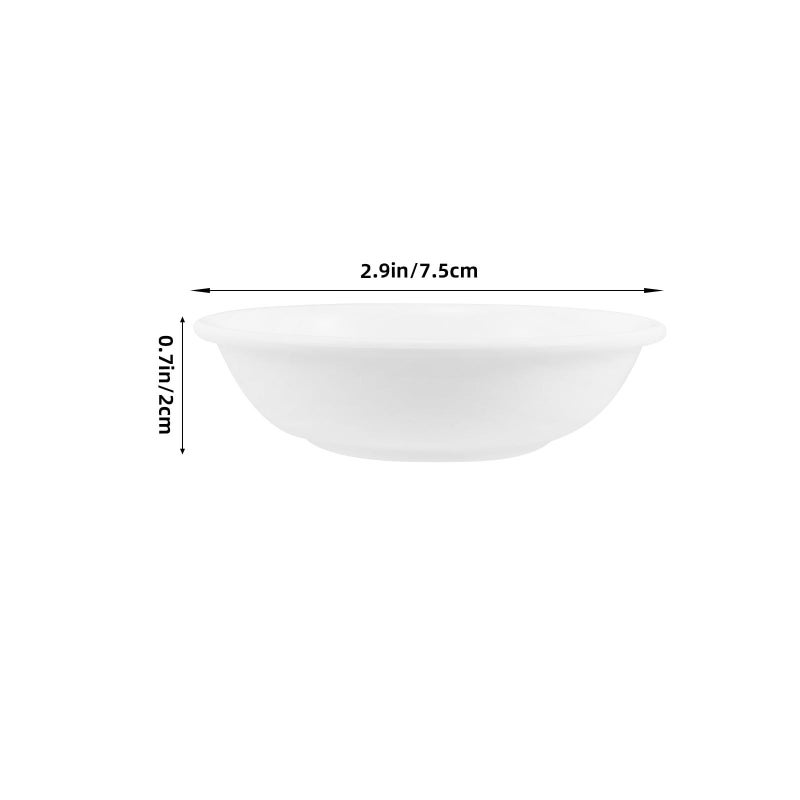 40 Pcs Mini Plastic Sauce Bowls For Dipping Soy Vinegar Party Appetizer Plates Bbq Home Kitchen - Image 5