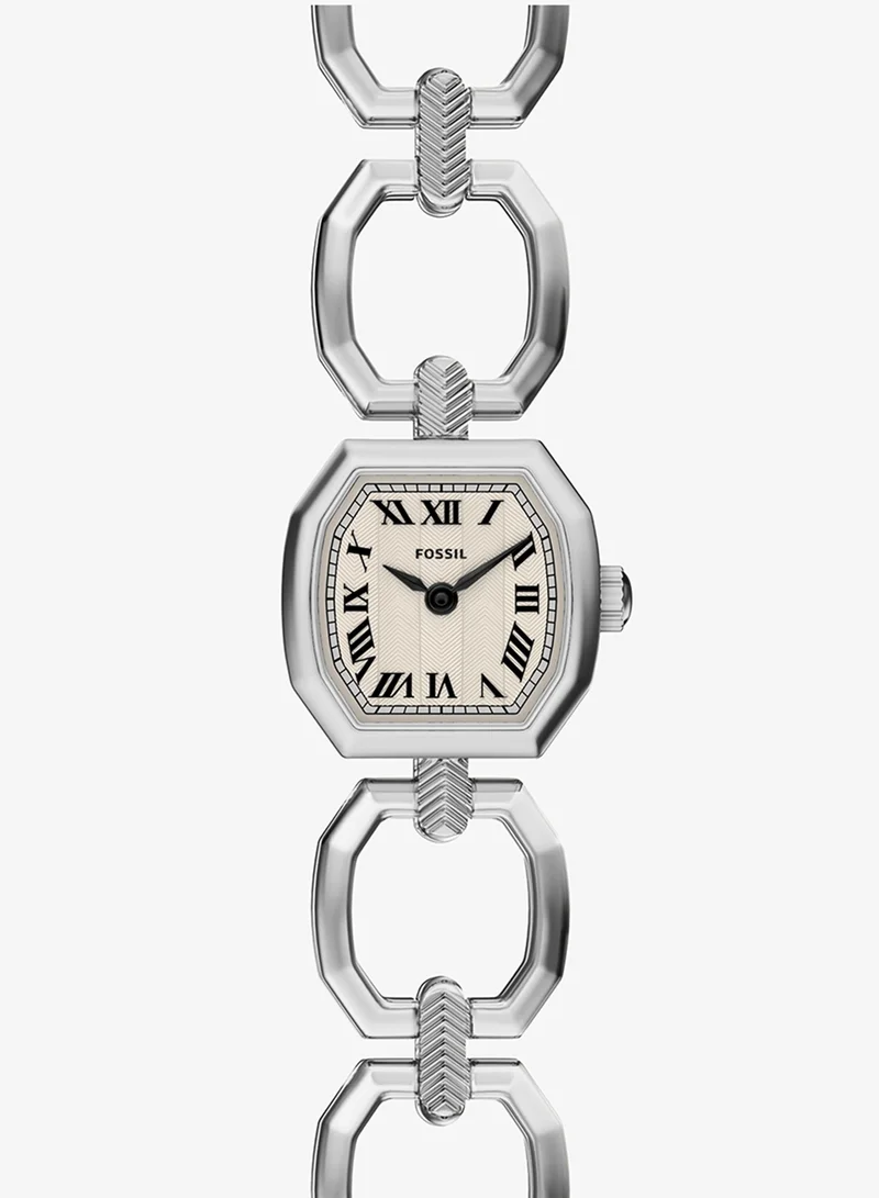Fossil Digital analog watch with stainless bracelet