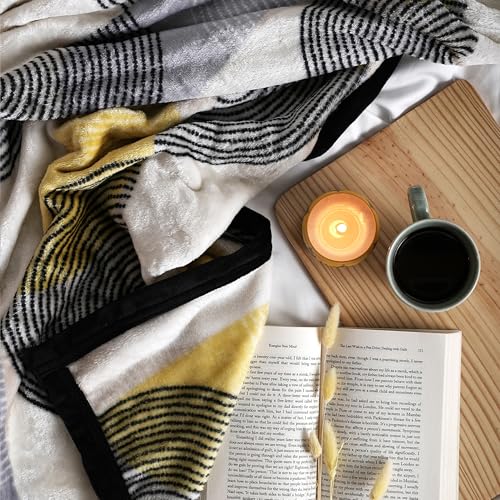 MYTRIDENT Home Essential Flannel Printed Blanket for Winter Double Size (220 cm x 240 cm), 290 GSM, Ethan - Image 4