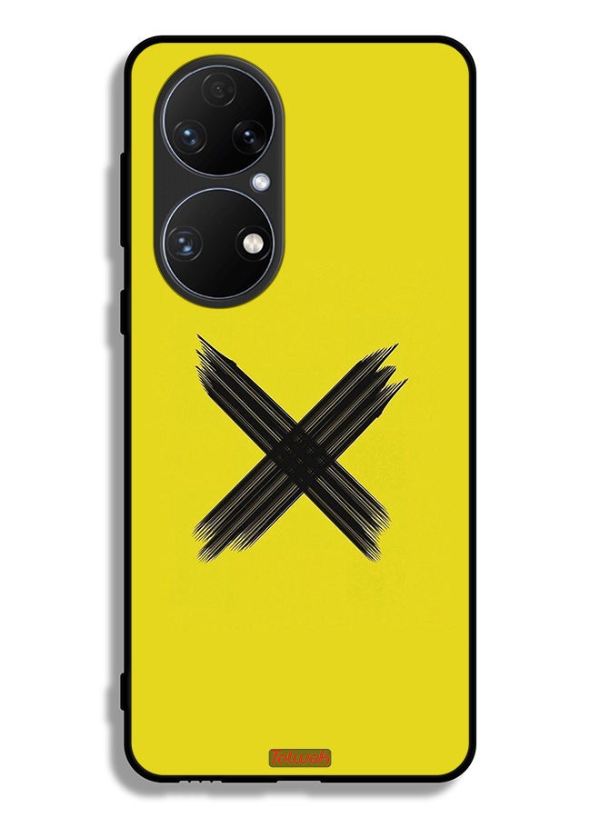 Tolwak Huawei P50E Protective Case Cover X Pattern - Image 2