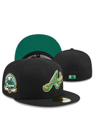 Atlanta Braves Black Fitted Hat - Green Logo Embroidery-61.5cm - pzsku/Z0F8B80B01BD8AB07E747Z/45/1752566388/23e04a20-85e2-4648-ba3a-dbcffefd2eac