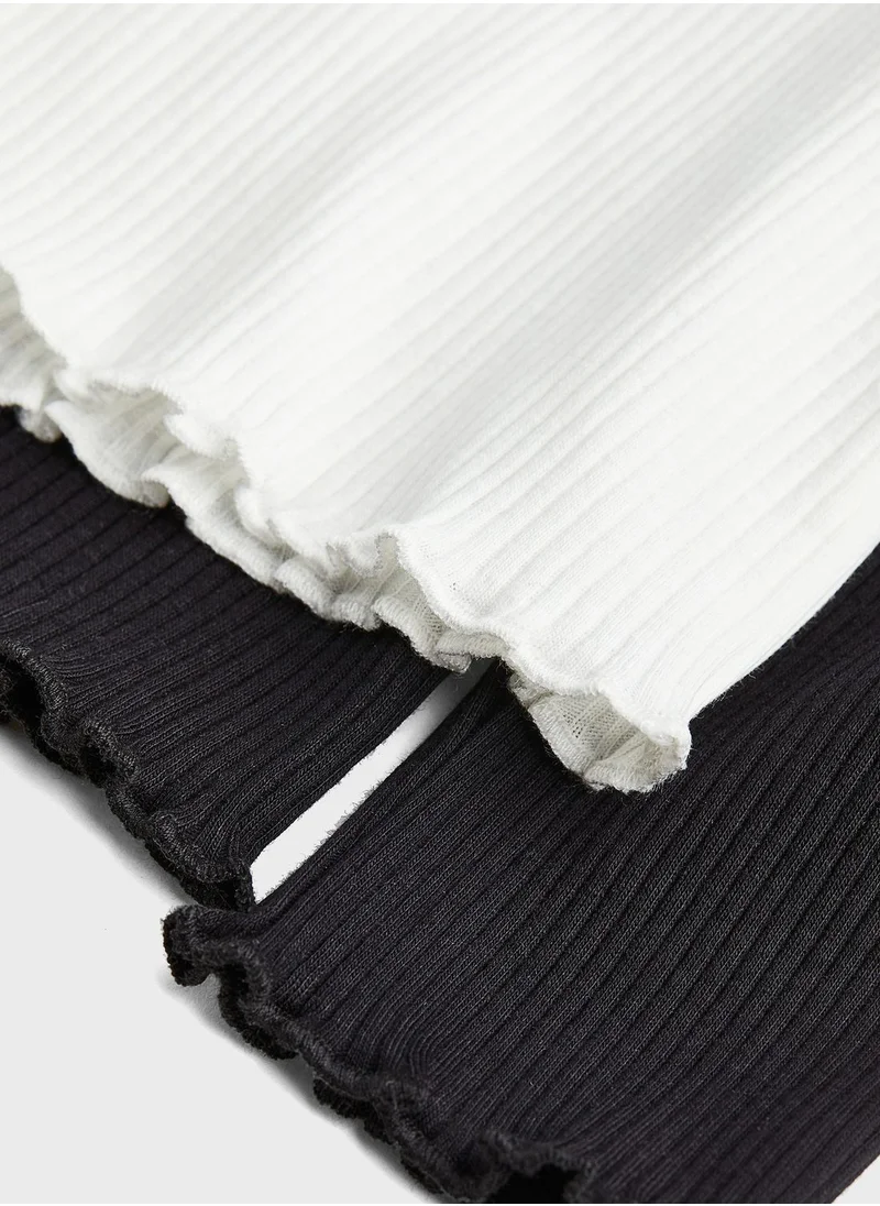 H&M Kids 2 Pack Ribbed Top