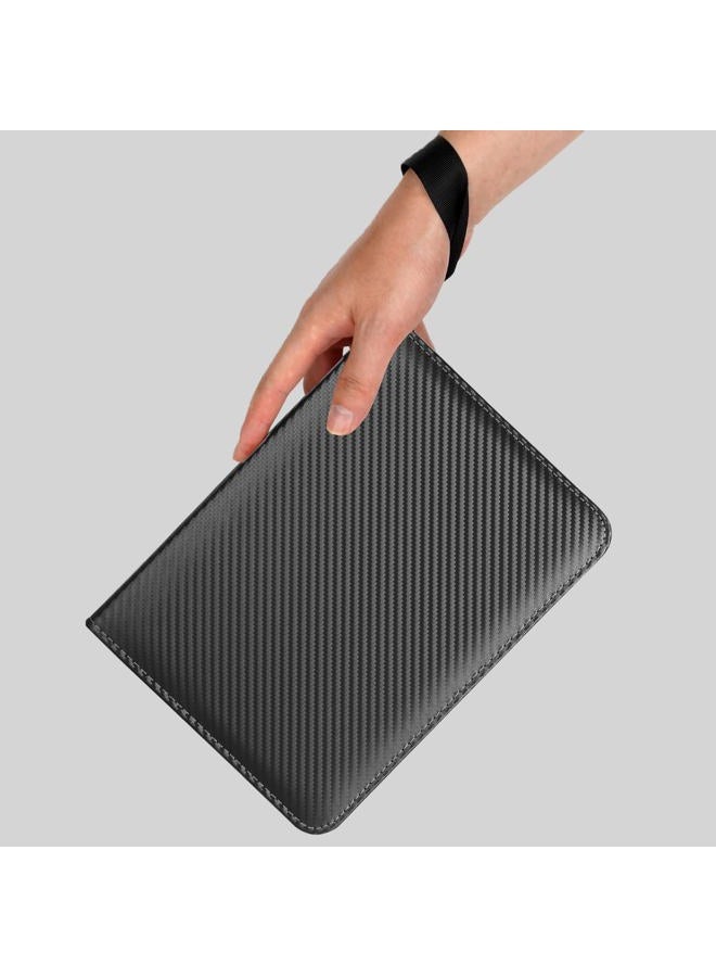 GERMUN 4 Pocket Trading Card Binder, Premium 400 Double Sided Pocket PU Card Collection Binder Album Folder for MTG, TCG, Sports Cards, Game Cards (Black) - Image 4