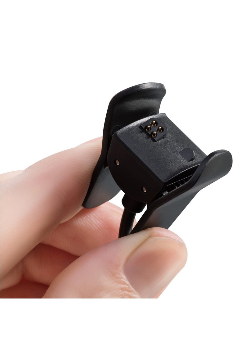 Plastic Charging Cradle Clip Smart Watch 1m USB Charger Data Cable Wire Cord Compatible with Garmin Vivosmart 4 - Image 5