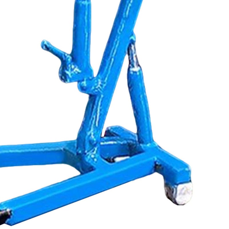 Blue 1 64 Scale Engine Hanger Model Classic Collectible Ornament For Car Workshop Garage Scene - Image 3