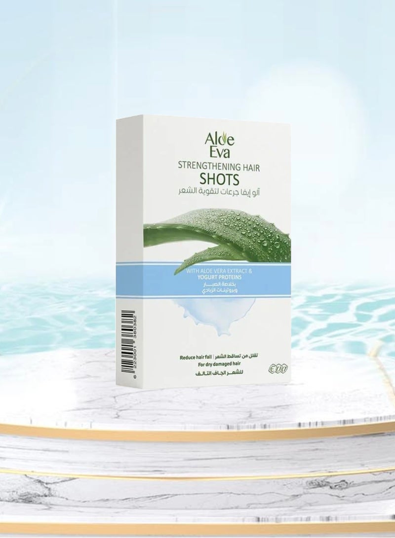 Aloe Eva Hair Ampoules with Aloe Vera and Yogurt Proteins 