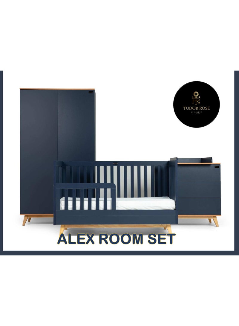 Kinder Valley Alex 3 pcs Premium Quality Room Set - Tudor Rose Collection - Image 2