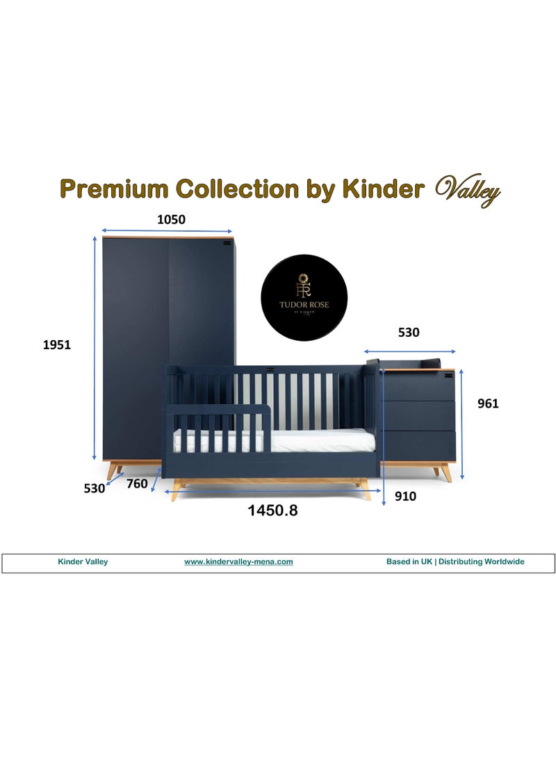 Kinder Valley Alex 3 pcs Premium Quality Room Set - Tudor Rose Collection - Image 5