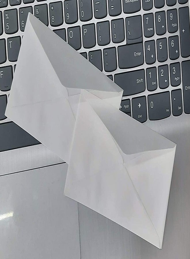 مغلفات ورقية مطبوعة، مقاس 3×5 بوصة، عبوة من 50 مغلفًا، لون أبيض كريمي