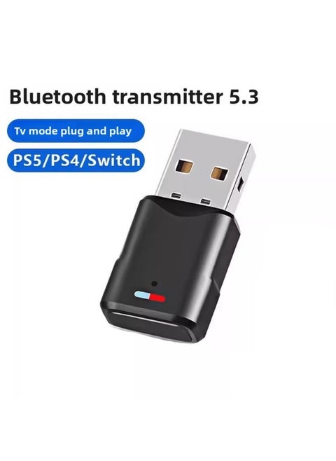 PS4/PS5pro/switch Bluetooth Receiver Headset Audio Adapter 5.3 Bluetooth Adapter Transmitter-Product Color:5.3 Bluetooth Adapter [ps4/ps5/pro/switch Professional]