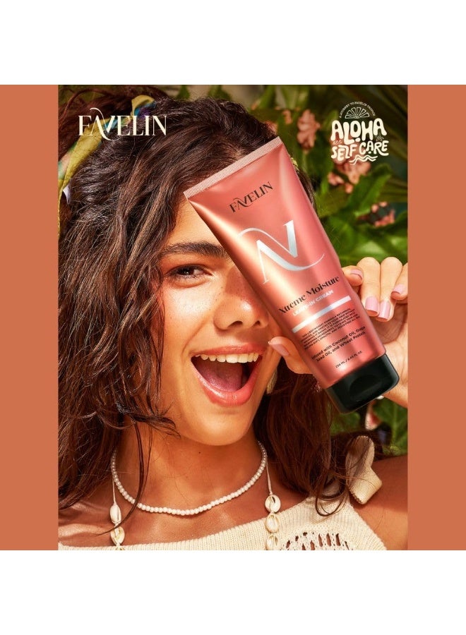 favelin Xtreme Moisture Leave-in Cream & Candy Cloud Hair Mist 100 ml Bundle - Image 4