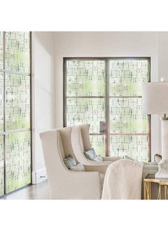 Arabest Privacy Window Film, Frosted Glass Film Matte Static Cling Non Adhesive, Opaque Heat Control No Glue Anti-UV Window Sticker for Bathroom Home Office Living Room (60x200cm)  - Image 5