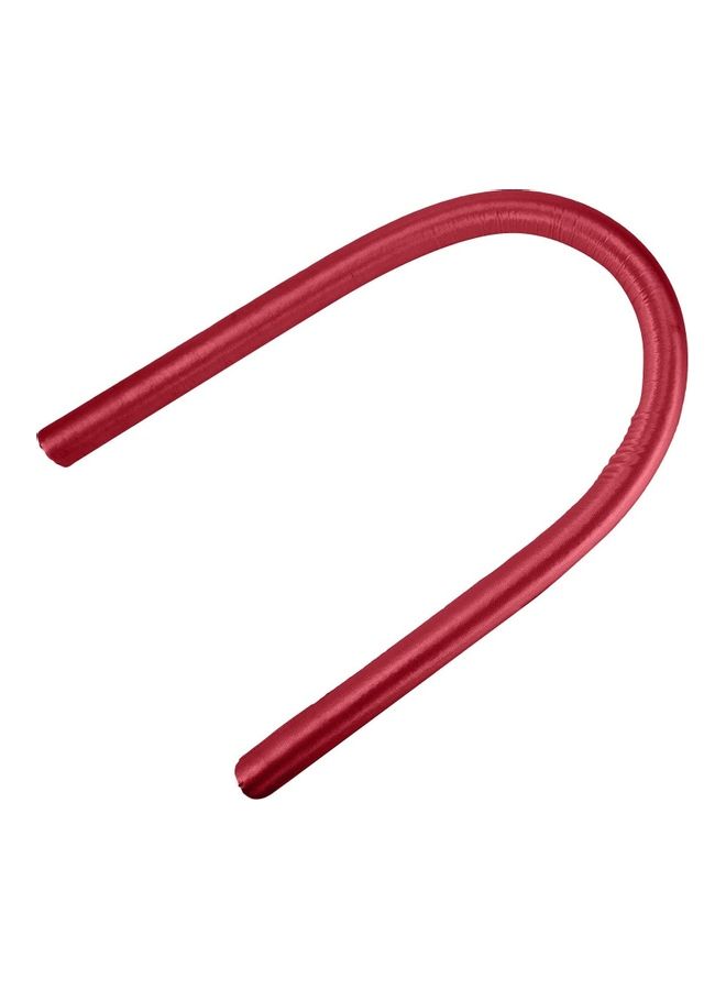 NIBEMINENT Sponge Heatless Curl Hair Ribbon Set Red - Image 5