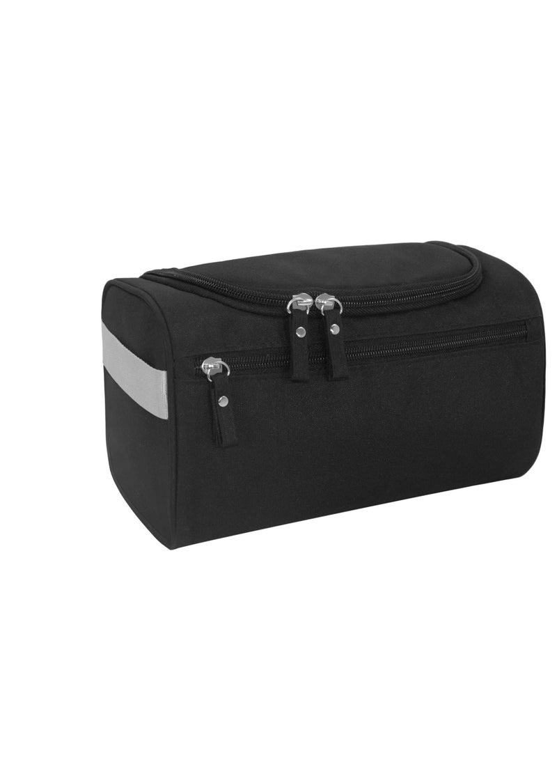 Captaintech Hanging Toiletry Bag for Men & Women, Portable Travel Kit Cosmetic Organizer, Waterproof Makeup Shower Bag Shaving Dopp Kit for Travel, Trip, Vacation, Gym, Airplane - Image 1