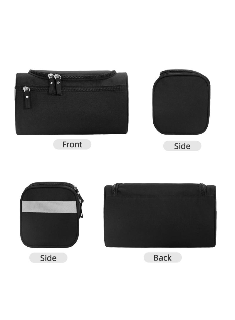 Captaintech Hanging Toiletry Bag for Men & Women, Portable Travel Kit Cosmetic Organizer, Waterproof Makeup Shower Bag Shaving Dopp Kit for Travel, Trip, Vacation, Gym, Airplane - Image 5