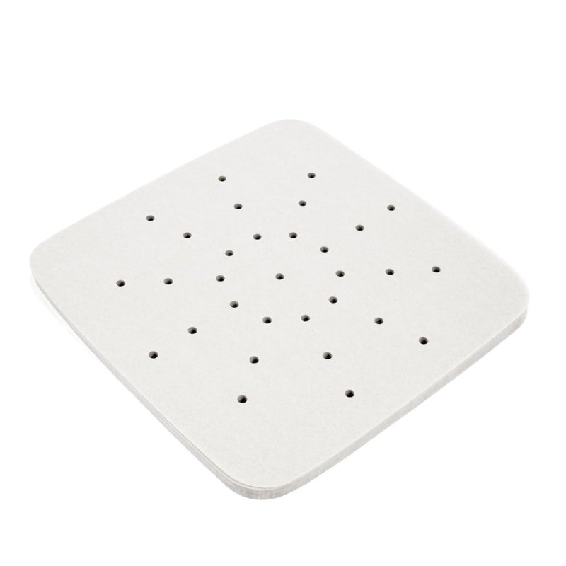 White Non Stick Air Fryer Paper Liners 200 Pcs Oil Proof Parchment Baking Sheets Grease Resistant Cooking Supplies - Image 2