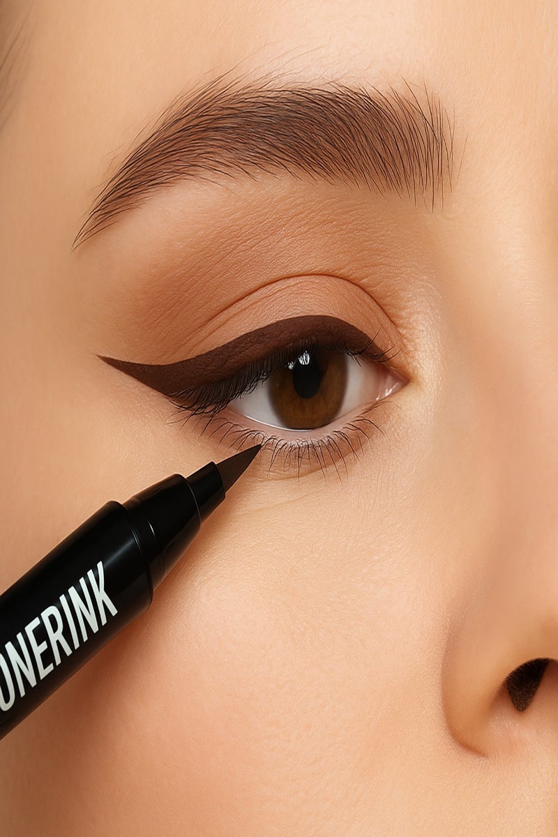 كيكيا كحل عيون سائل  وندر إنك 002 داكن مقاوم للماء - Image 3