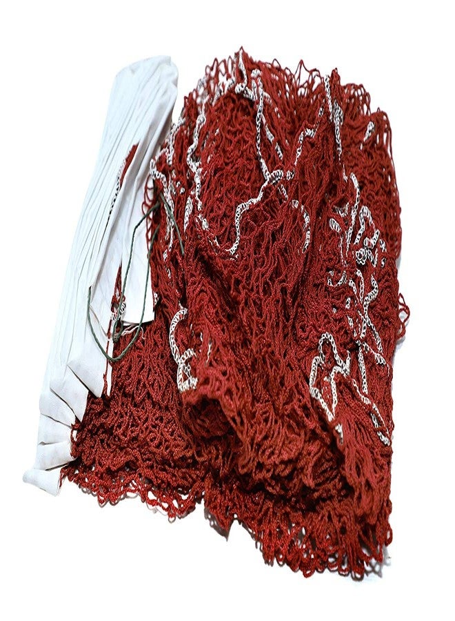 Klapp Made in India Badminton Net, (Four Sided) - Image 1