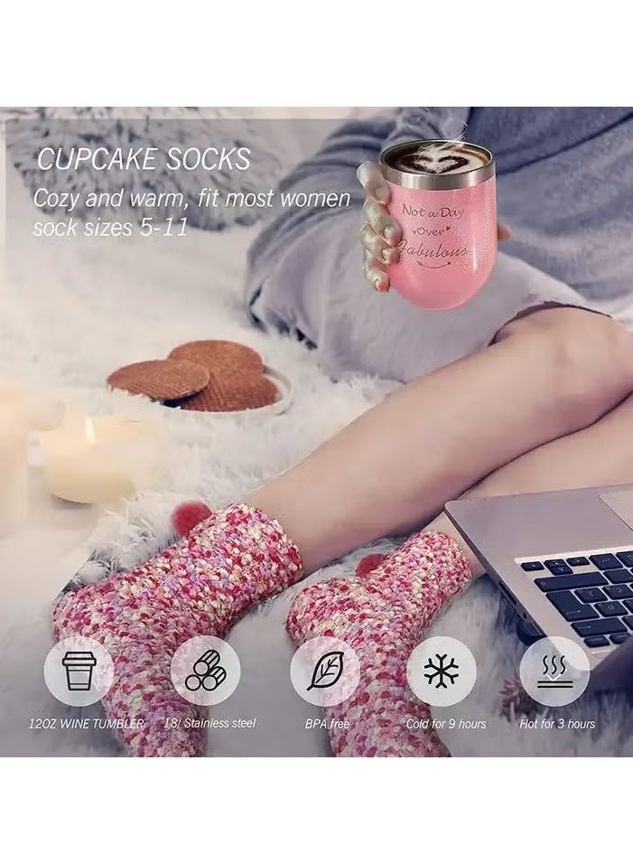 SKT Shiketro Gifts Basket for Women - Birthday Gifts for Women, Relaxing Spa Gift Basket Set, Unique Gift Ideas for Women, Gifts for Mom Sister Best Friend Wife, Coworker Teacher Nurse Gifts for Women - Image 3