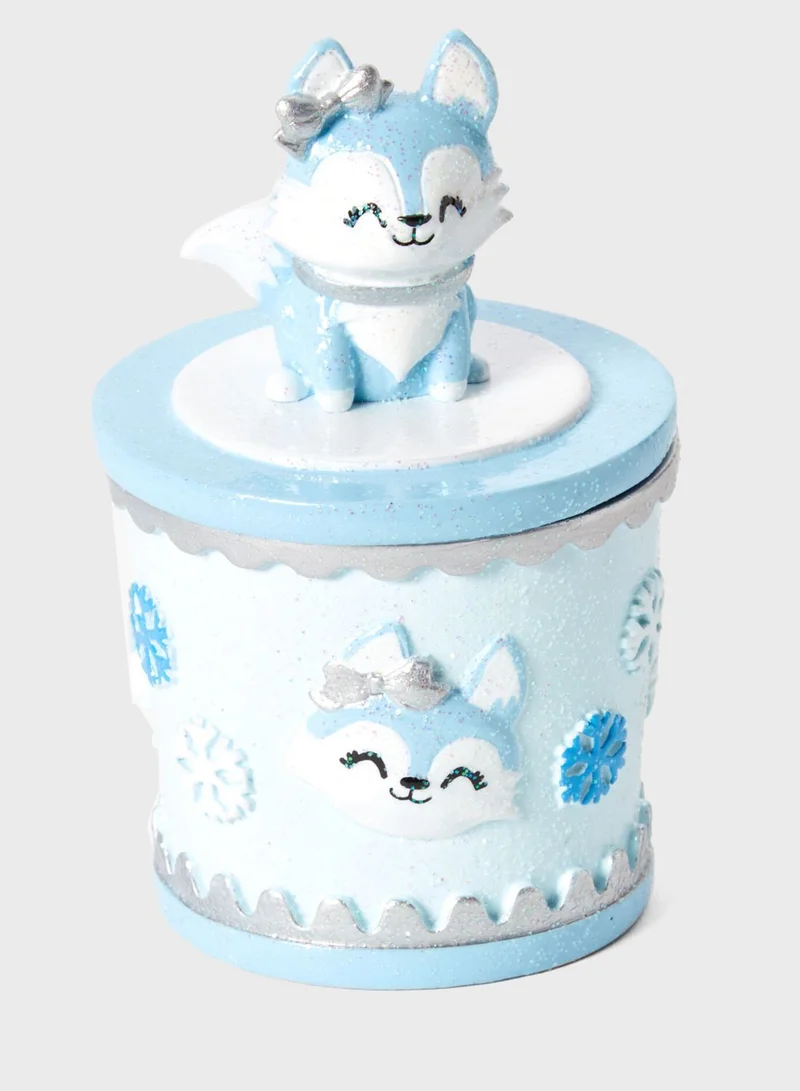 Claires Blue Husky Jewellery Holder
