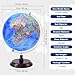 VAP World Globe for Children and Adults 13 inch Educational Spinning Earth Map with Stand SelfAssembled Interactive World Globes for Kids Learning Classroom Students Desk Room and Office Decor - Image 4