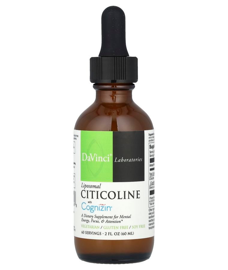 DaVinci Laboratories Liposomal Citicoline with Cognizin® 2 fl oz (60 ml)