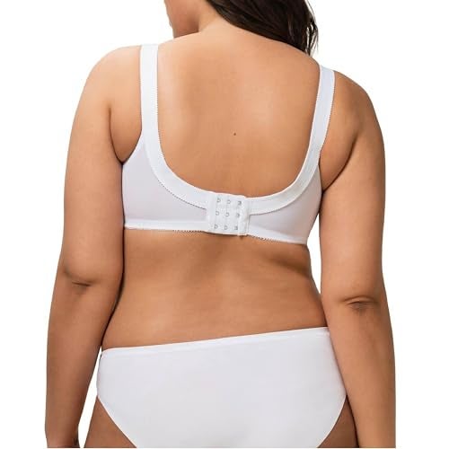 Triumph Doreen Wireless Bra for Women - Classic Full-Cup Support for Everyday Wear - White, 40B - Image 2