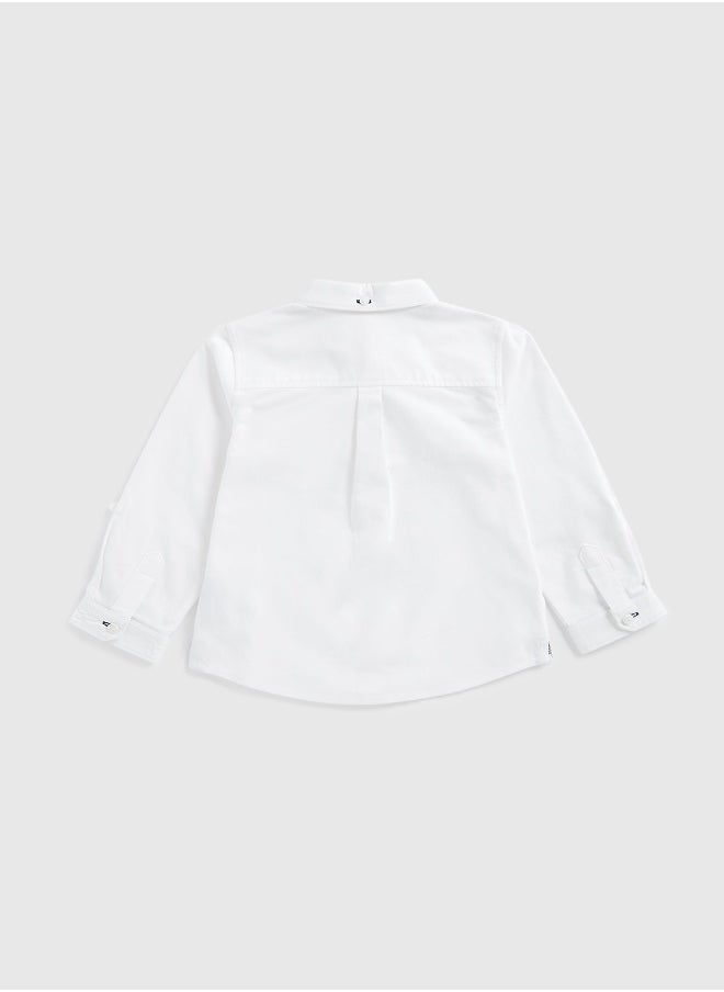 mothercare - White Oxford Shirt - Image 1
