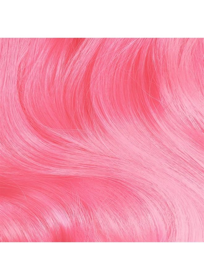 Lime Crime Pastel Colored Unicorn Hair Tint, Bunny (Pastel Baby Pink) - Damage-Free Semi-Permanent Hair Color Conditions & Moisturizes - Temporary Hair Dye Kit Has Sugary Citrus Vanilla Scent - Vegan  - Image 5