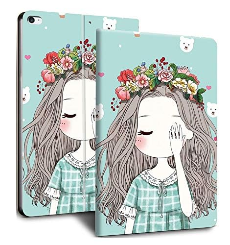 MOCA [Flexible Back] Case for 10.2 inch iPad 9th 8th 7th Generation 10.2" iPads 2021 2020 2019 Launch A2603 A2604 A2605 A2270 A2428 A2429 A2430 A2197 A2198 A2200 Flip Cover (Flower Girl!) - Image 2