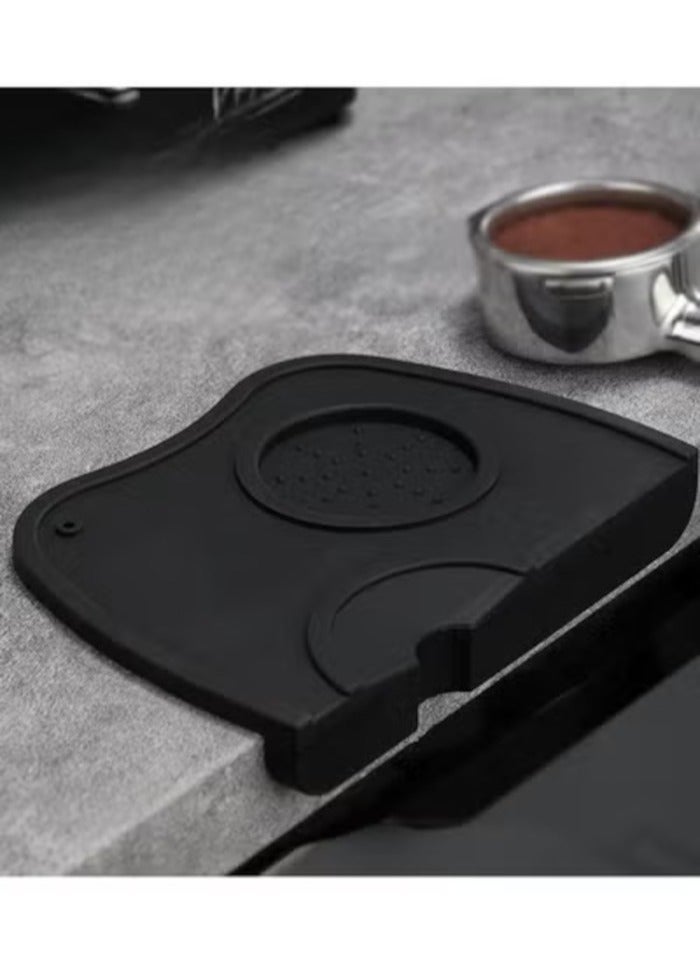 Coffee powder pad corner non-slip pad powder press special powder distributor base silicone pad powder press filling seat  - Image 1