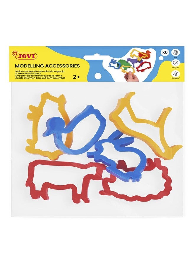 Jovi - Bag, 6 Moulds, Farm Animals (7g) - Image 1