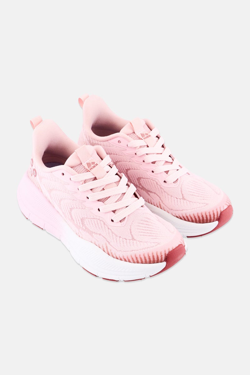 RBX Women Lace Up Outdoor Shoes, Pink - Image 2