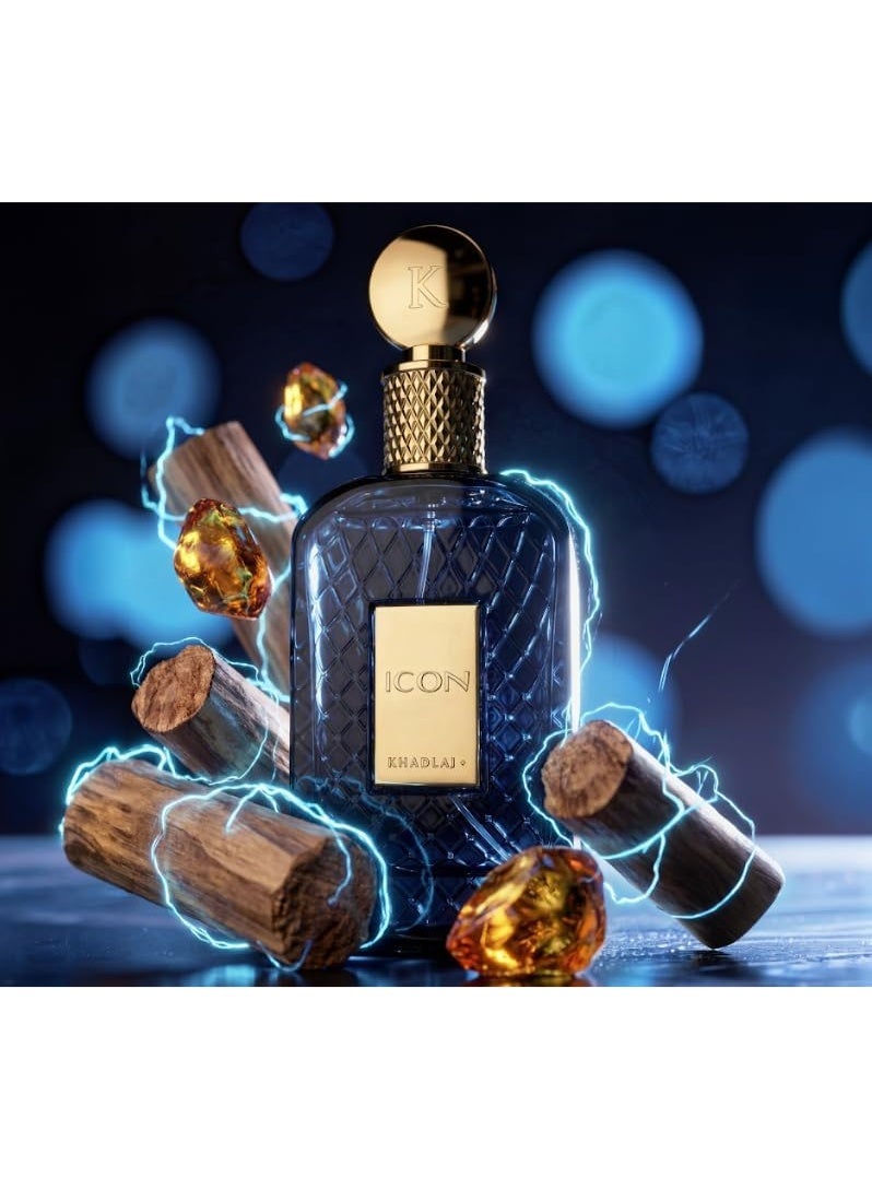 خدلج عطر أيكون أو دو بارفان 100 مل - Image 3