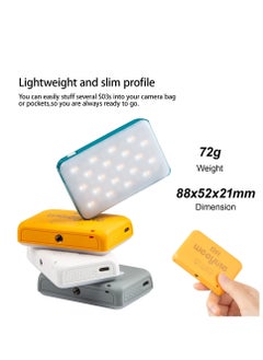 Y&D RGB Video Light, Bluetooth APP Control LED Camera Light 360° Full Color CRI95+ Dimmable 2800K-6800K Rechargeable Photography Lighting for DSLR, Conference, Vlog-Blue  - Image 3