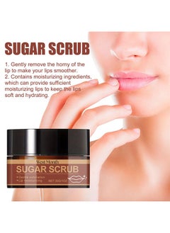 West&Month Sugar Scrub，Lip Exfoliator and Moisturizer For Dry Chapped Lips-30G  - Image 5