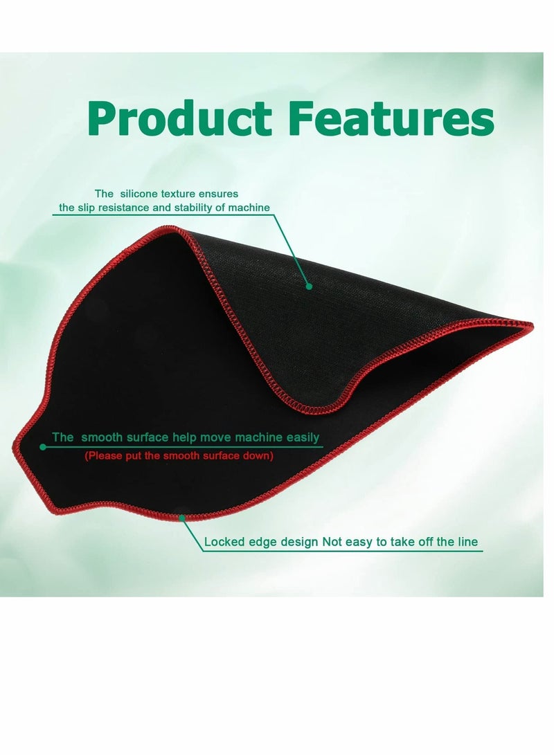 SYOSI Mixer Mover Sliding Mats for KitchenAid Stand Mixer, 12.99 7.87in Black for KitchenAid 4.5 5 Qt Accessories for KitchenAid Mat Slide Appliance Sliders for KitchenAid Mixer for Kitchen Appliances  - Image 3