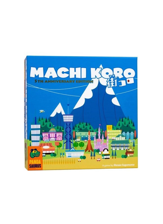 Pandasaurus Games Machi Koro Board Game ; Japanese City Building Strategy Game ; Fast Paced Dice Rolling Game For Adults And Kids ; Ages 8+ ; 2 4 Players ; Average Playtime 30 Minutes ; Made  - Image 1