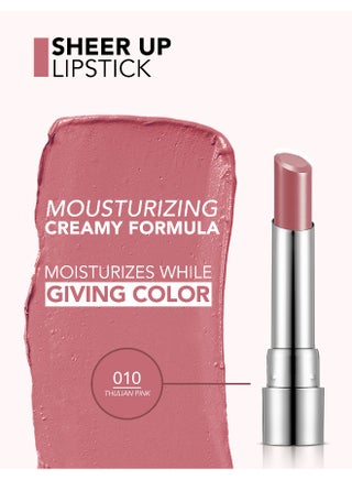 New Sheer Up Lipstick - 10 Thulian Pink - view 5