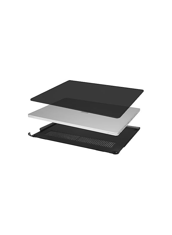 موسيسو حافظة متوافقة مع جهاز Surface Laptop 5/4/3 مقاس 15 بوصة إصدار 2022 2021 2019 مع لوحة مفاتيح معدنية (الطرازات: 1872 و1873 و1953 و1979)، غطاء حماية من البلاستيك الصلب، أسود - Image 5